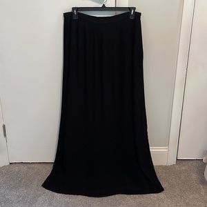 Black Pleated Skirt TALL